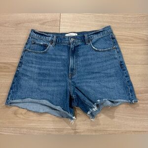 Abercrombie & Fitch Distressed Denim Shorts